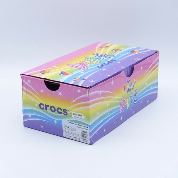 NEW Crocs Lisa Frank Clogs 207737-4SM Multi - Picture 13 of 16